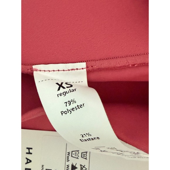 Halara High Waisted Crossover Ruched Butt Lifting Yoga Leggings Candy Pink‎ XS - Picture 11 of 13